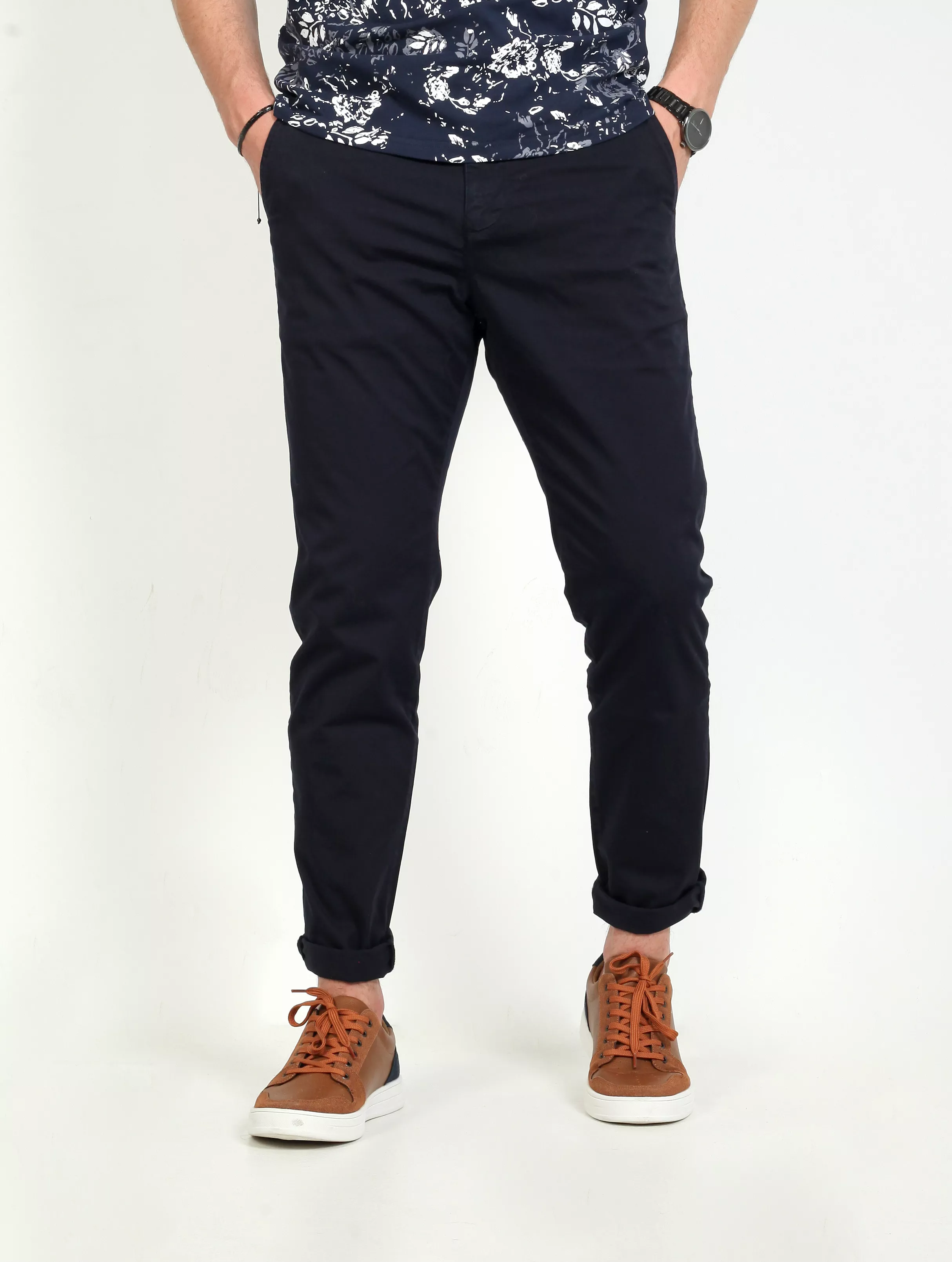 Pantalon chino straight